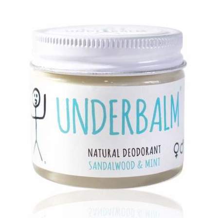 Underbalm Natural Deodorant Sandalwood & Mint