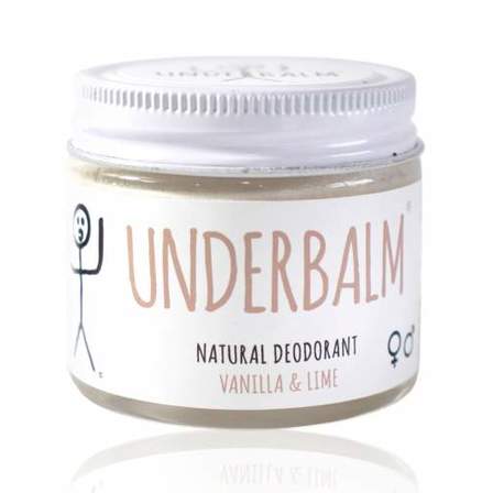 Underbalm Natural Deodorant Vanilla & Lime