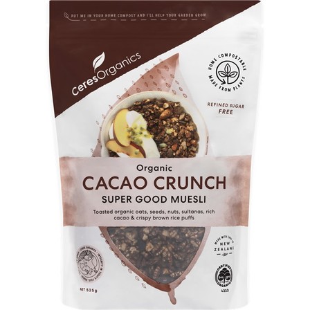 Ceres Super Good Muesli - Cacao Crunch 525g