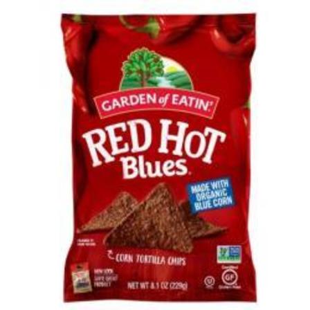 Garden of Eatin' Corn Chips - Red Hot Blues 229g