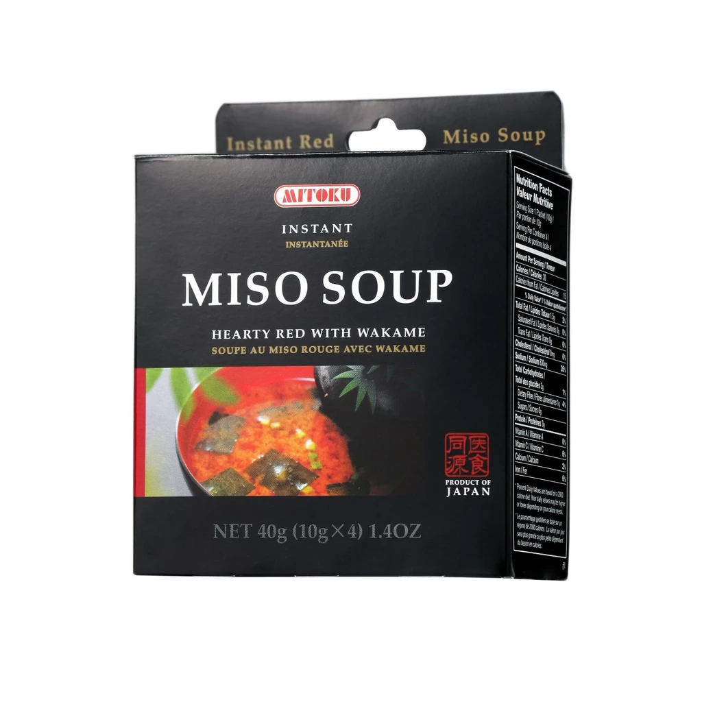 Mitoku Miso Soup Hearty Red with Wakame