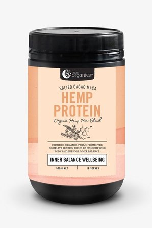 Nutra Organics Hemp Protein - Salted Cacao Maca 500g