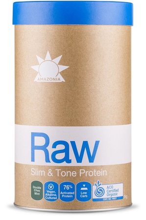 Amazonia Slim & Tone Protein Powder - Double Choc Mint 1kg