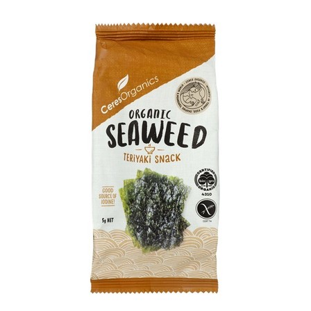 Ceres Seaweed Teriyaki Snack 5g