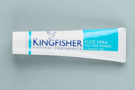 Kingfisher Toothpaste Aloe Vera, Tea Tree, Fennel Fluoride Free