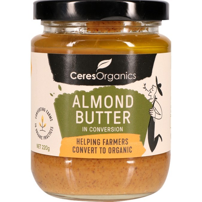 Ceres Almond Butter - In Conversion to Organic 220g