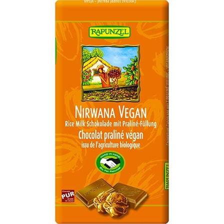 Rapunzel Nirwana Vegan Praline Chocolate 100g