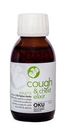 Oku Cough & Chest Adult Elixir 100ml