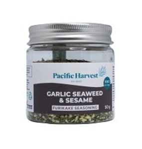 Pacific Harvest Garlic, seaweed & sesame 50g