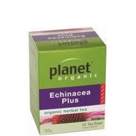 Planet Organic Echinacea Plus Tea 25 Bags