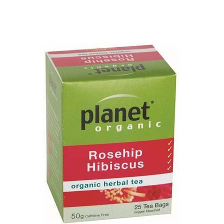 Planet Organic Rosehip Hibiscus Tea 25 Bags