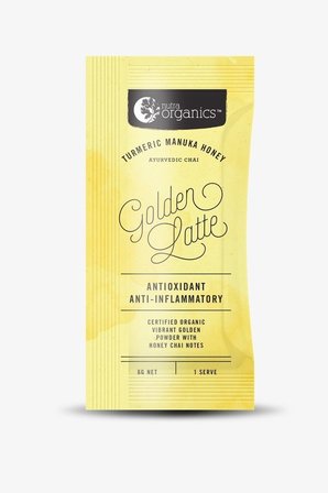 Nutra Organics Golden Latte 6g Sachet