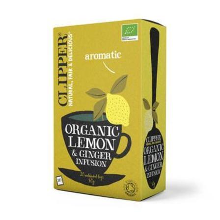 Clipper Tea - Lemon & Ginger 20 Bags
