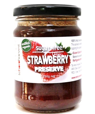 Te Horo Harvest Sugar-free strawberry preserve