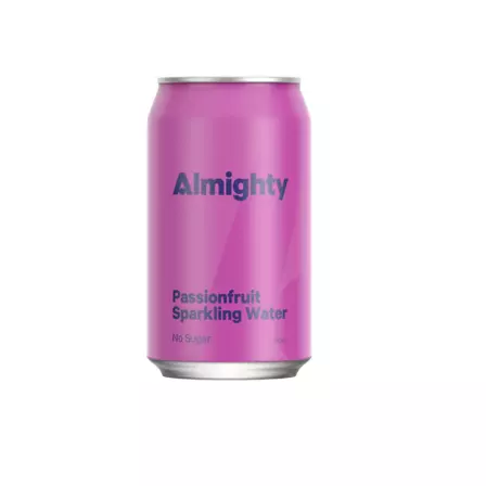 Almighty Sparlking Passionfruit Water 330ml