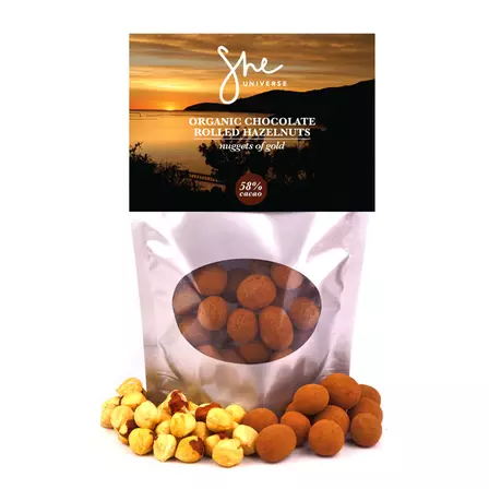 She Universe Chocolate Rolled Hazelnuts 100g BULK