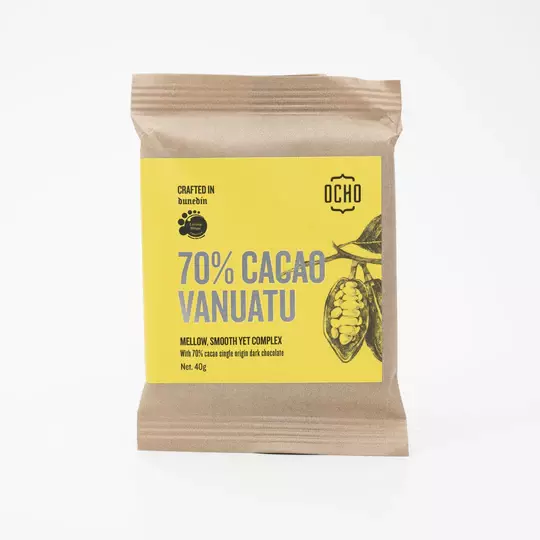 Ocho Chocolate Vanuatu 70% 40g