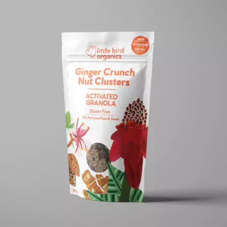 Little Bird Ginger Crunch Nut Clusters