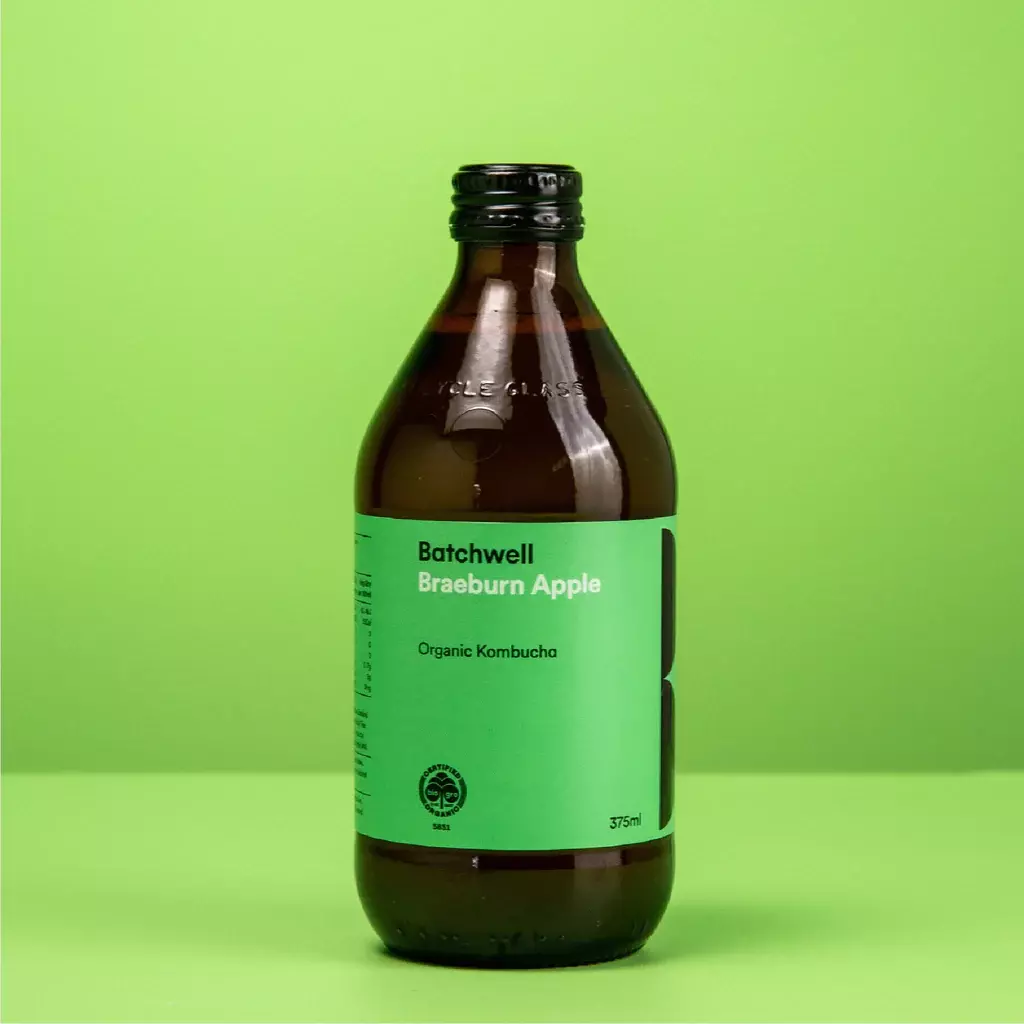 Batchwell Braeburn Apple Organic Kombucha 375ml