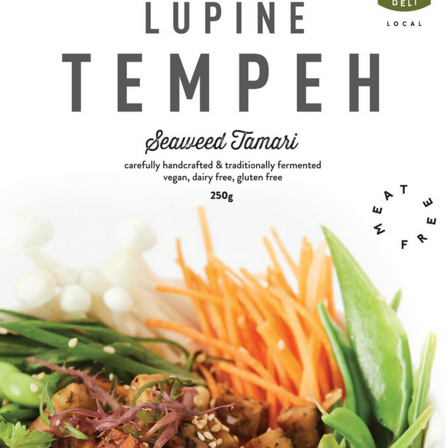 Lupine Tempeh Seaweed Soy