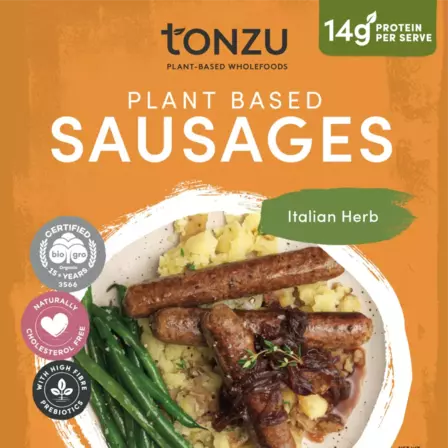 Tonzu Sage & Onion Sausages 300g