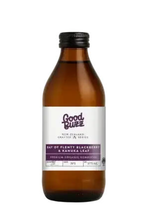 Good Buzz Kombucha 'A' Series - Blackberry & Kanuka Leaf 375ml