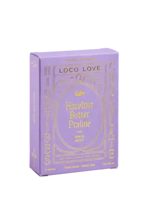 Loco Love Chocolate Hazelnut Butter Praline with Maca Root Twin Pack