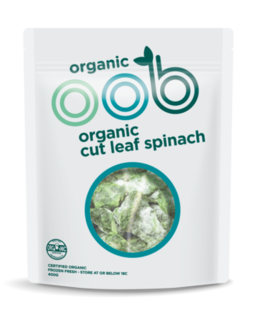 FROZEN - Oob Frozen Spinach 400g