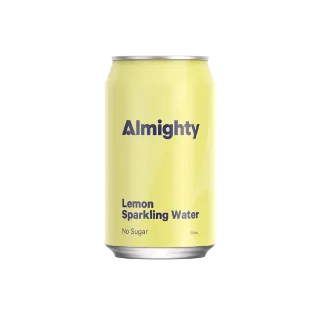 Almighty Sparkling Water Lemon 330ml