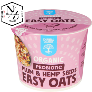 Chantal Easy Oats Plum & Raspberry 65g