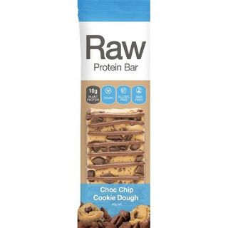 Raw Amazonia Choc Chip Cookie Dough Plant Protein Bar 40g