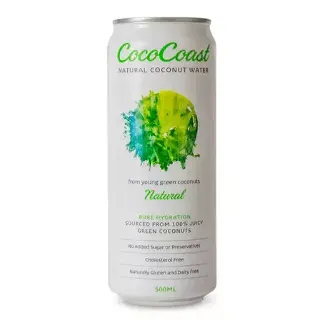 Coco coast natural coconut water 500ml