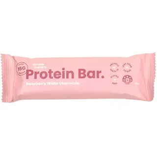 Nothing Naughty Whey Protein Bar - Raspberry White Chocolate
