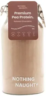 Nothing Naughty Pea Protein Powder - Chocolate 1kg