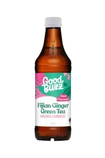 Good Buzz Kombucha - Fijian Ginger & Green Tea 328ml